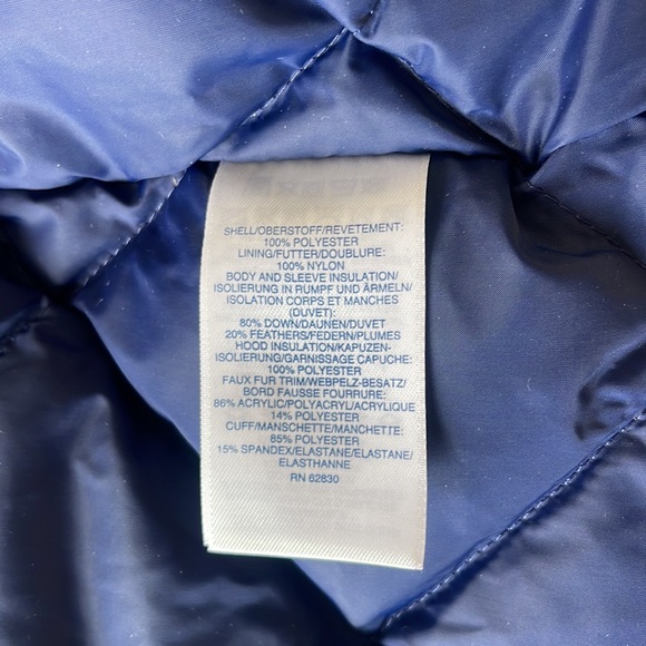 New Lands' End Women's Petite Expedition Down Winter Parka White S/P 6-8 - Picture 9 of 15